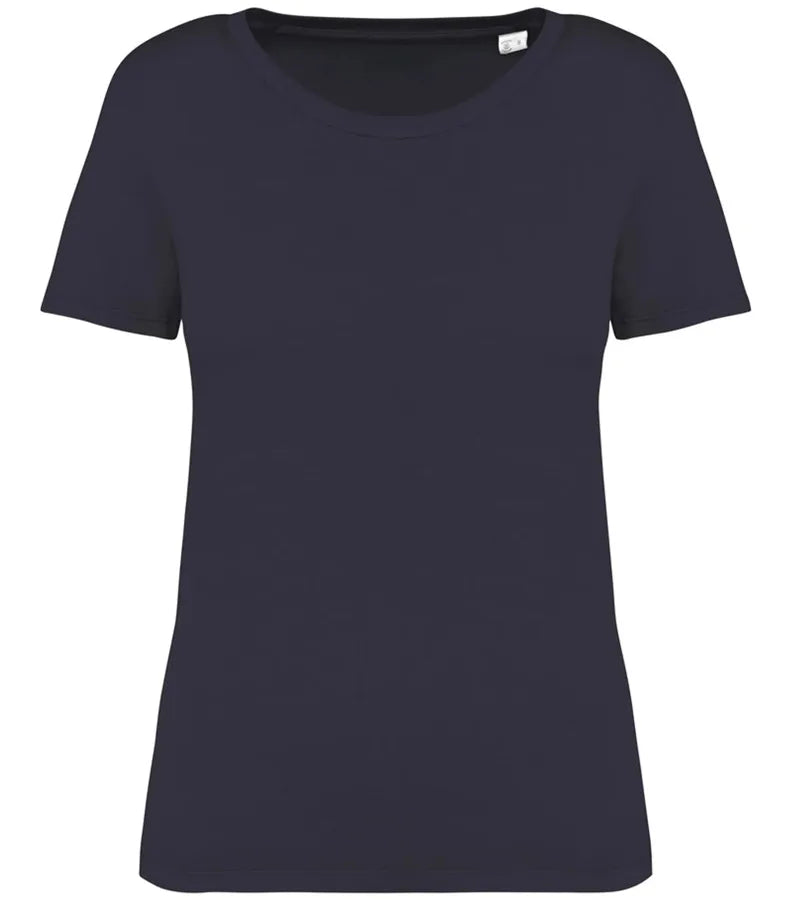 Ladies Faded Straight fit T-shirt 165gsm WashedCoalGrey