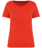 Ladies Faded Straight fit T-shirt 165gsm WashedPaprika