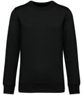 Unisex Eco-Friendly French Terry Drop.Shoulder Black