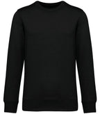 Unisex Eco-Friendly French Terry Drop.Shoulder Black