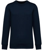 Unisex Eco-Friendly French Terry Drop.Shoulder NavyBlue