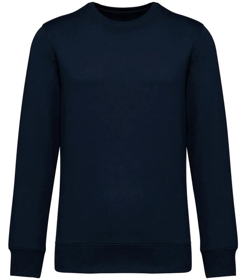 Unisex Eco-Friendly French Terry Drop.Shoulder NavyBlue