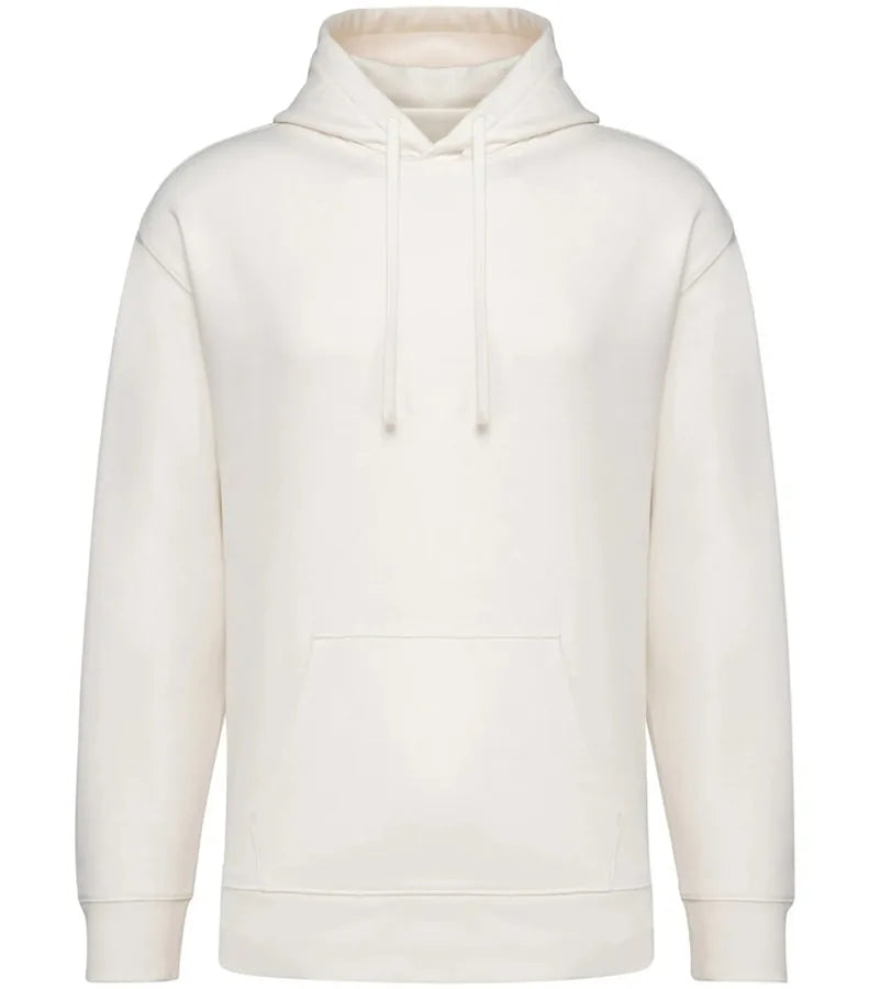 Unisex eco-friendly French Terry dropped shoulders Ivory