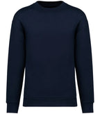 Uni. EcoFriendly Brushed Fleece Drop.Shoulder Swea NavyBlue