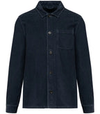Men's Eco-Friendly Corduroy Jacket WashedNavyBlue