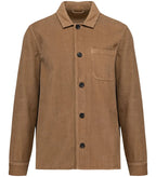 Men's Eco-Friendly Corduroy Jacket WashedDarkCamel