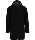Unisex eco-friendly waterproof jacket Black