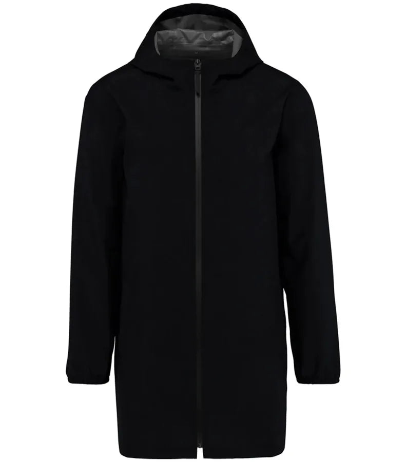 Unisex eco-friendly waterproof jacket Black