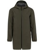 Unisex eco-friendly waterproof jacket OrganicKhaki