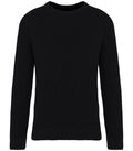Men's chunky knit jumper Black