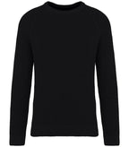 Men's chunky knit jumper Black