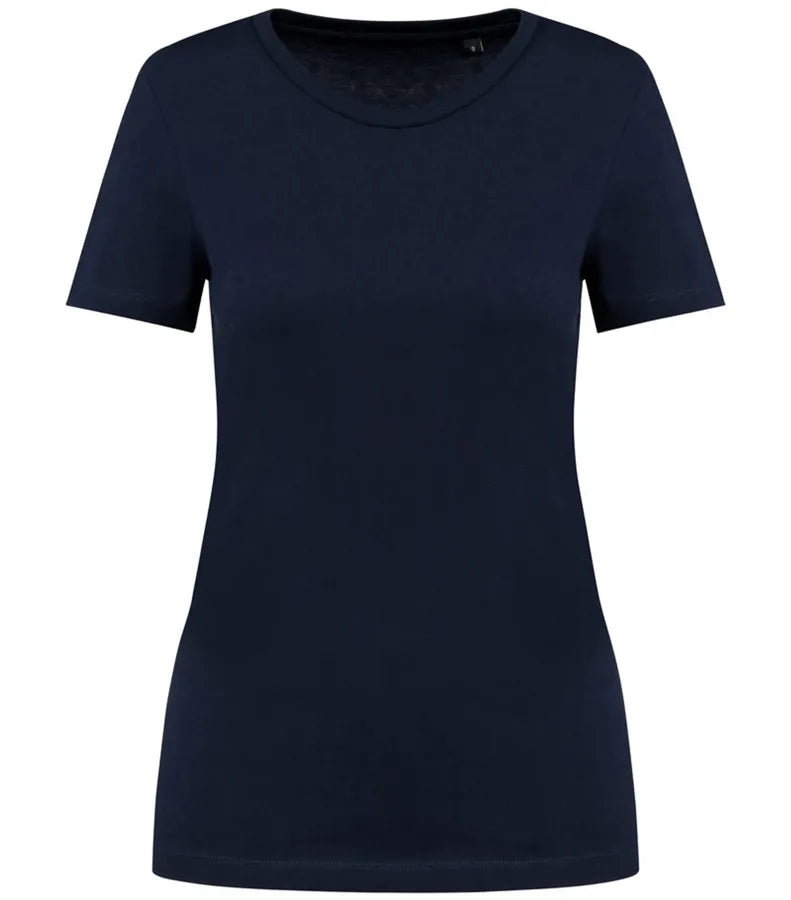 Ladies' Crew Neck Short-Sleeved Supima® T-shirt DeepNavy