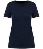 Ladies' Crew Neck Short-Sleeved Supima® T-shirt DeepNavy