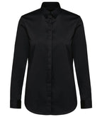Ladies' Long-Sleeved Twill Shirt Black