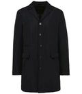 Men's Structured Trenchcoat Black