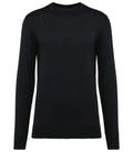 Men's Crew Neck Supima® Jumper Black