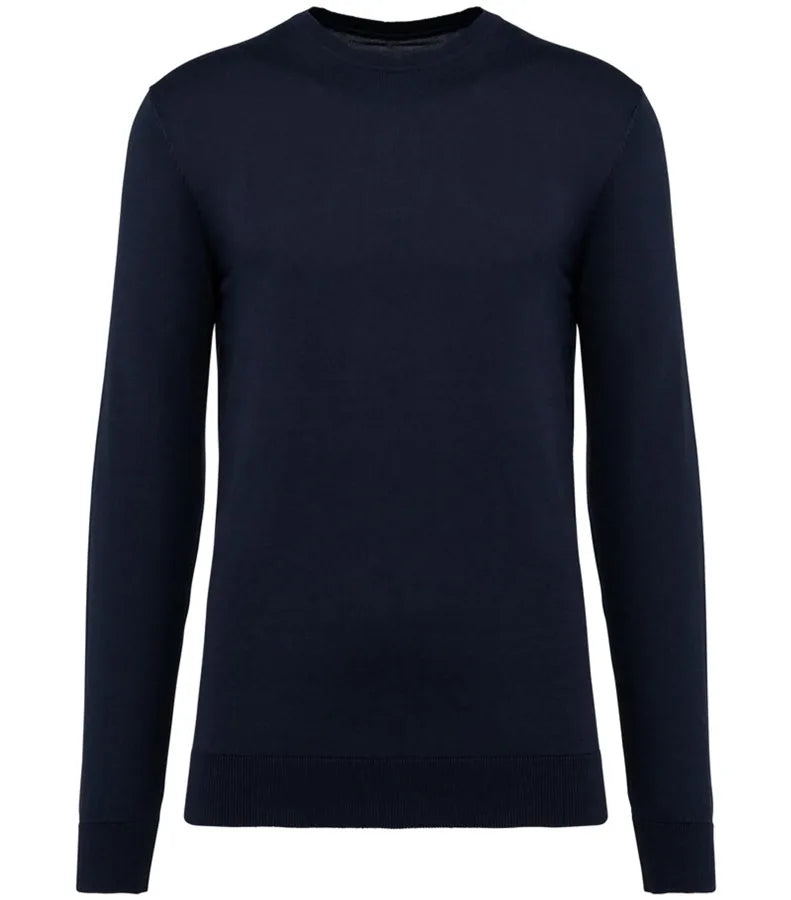 Men's Crew Neck Supima® Jumper DeepNavy
