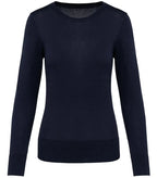 Ladie's Crew Neck Supima® Jumper DeepNavy