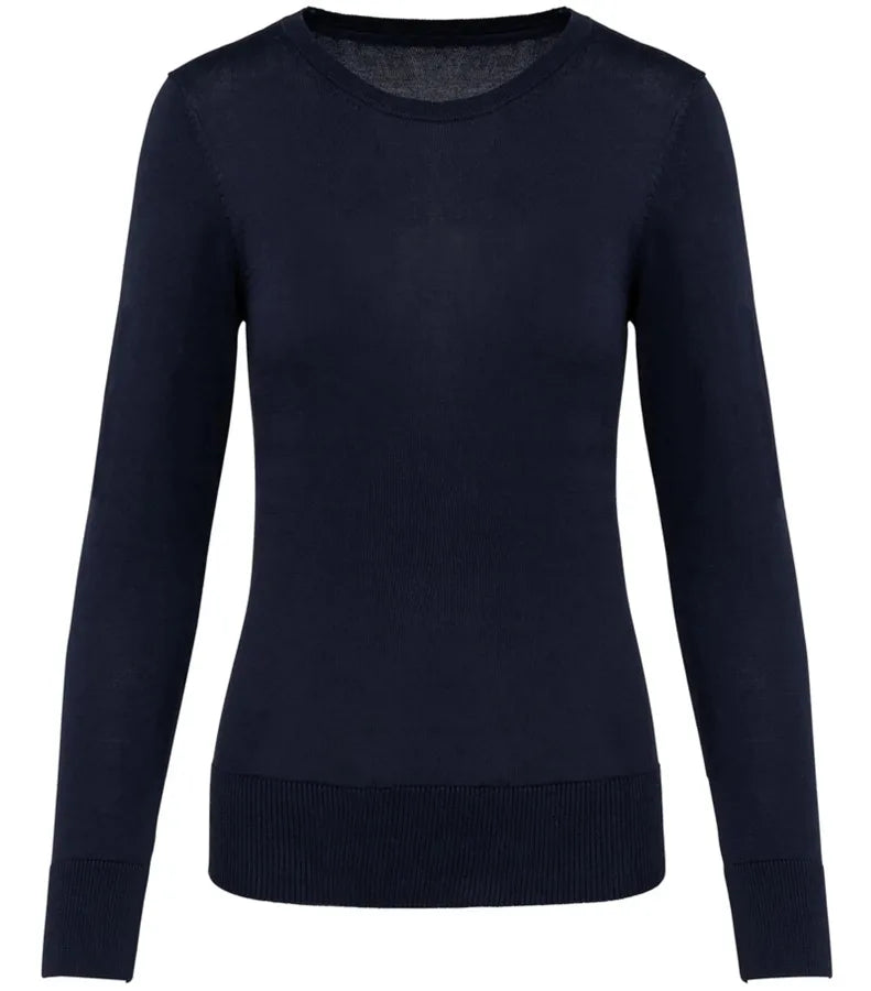 Ladie's Crew Neck Supima® Jumper DeepNavy