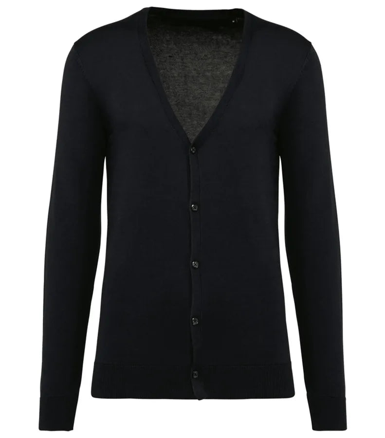 Men Supima® Cardigan Black