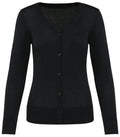 Women Supima® Cardigan Black