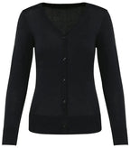Women Supima® Cardigan Black