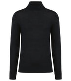 Men's Roll-Neck Merino Jumper Black