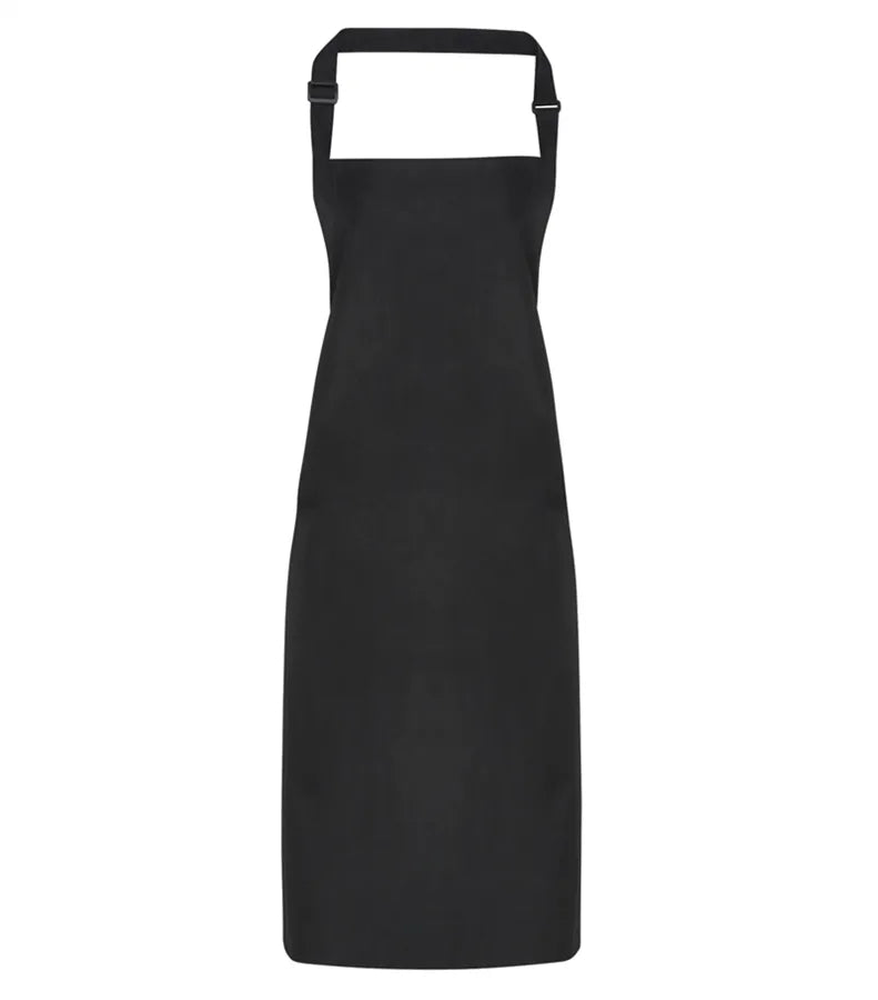 Waterproof Bib Apron Black