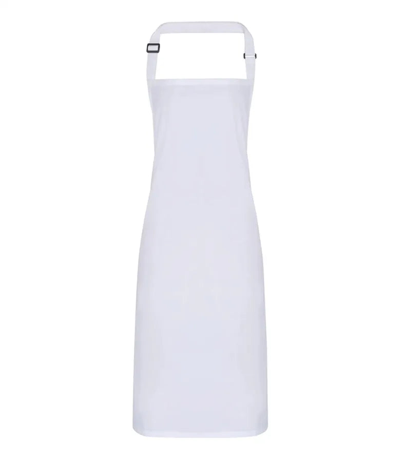 Waterproof Bib Apron White