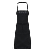 Espresso Bib Apron Black/Black