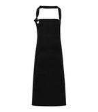Calibre heavy cotton canvas bib apron Black