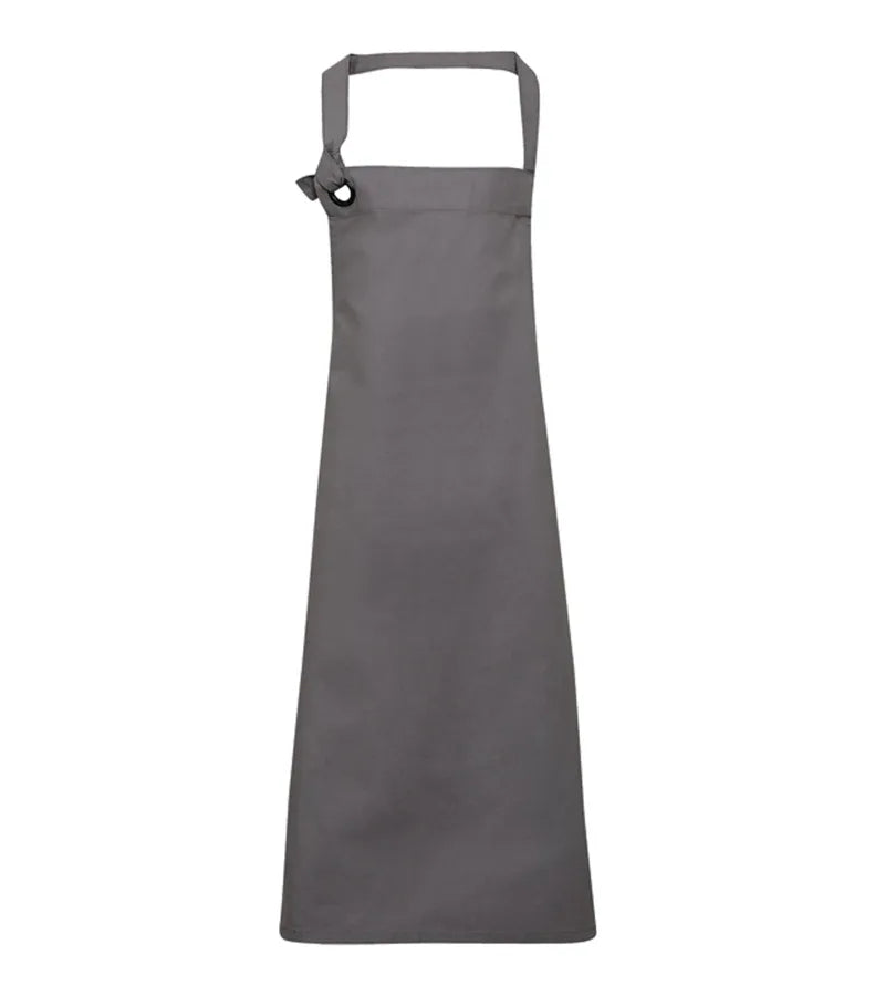 Calibre heavy cotton canvas bib apron DarkGrey