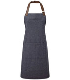 Annex Oxford Bib Apron Navy