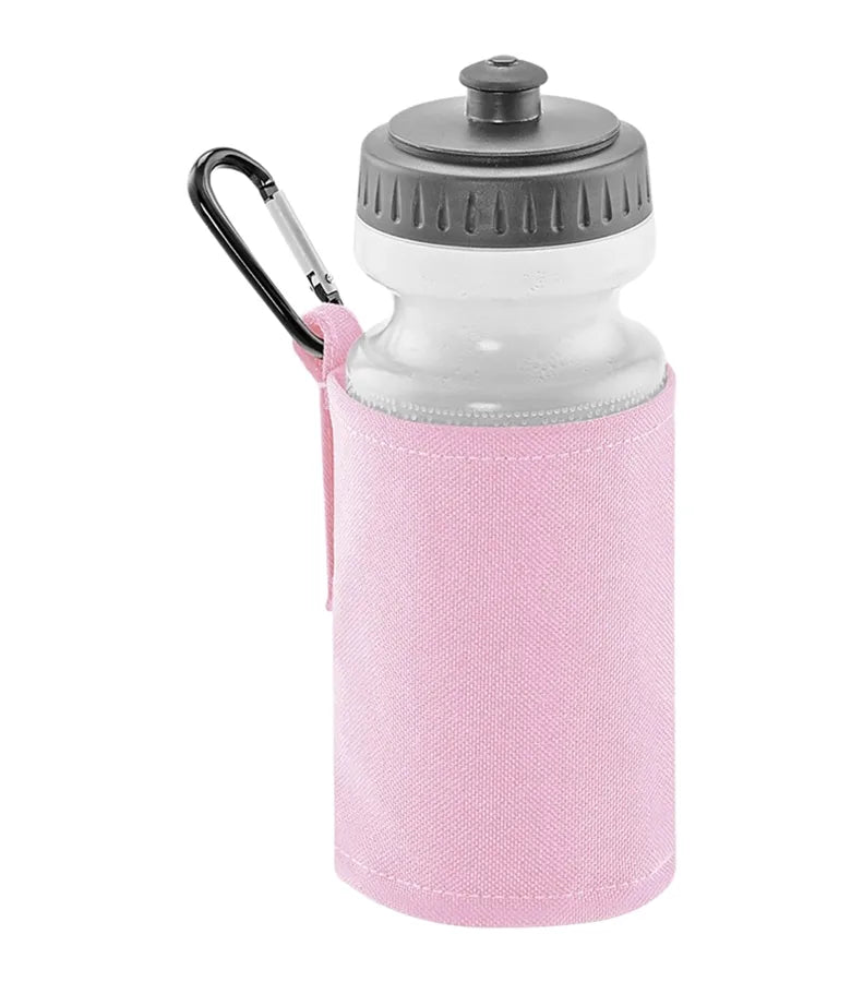 Water Bottle and Holder ClassicPink