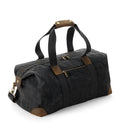 Heritage Waxed Canvas Holdall Black