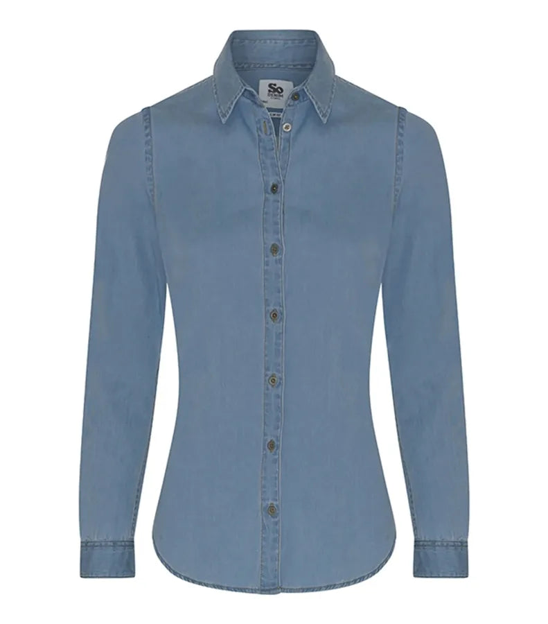 Lucy Denim Shirt LightBlueWash
