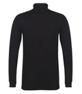 Men Feel Good Stretch Roll Neck Top Black