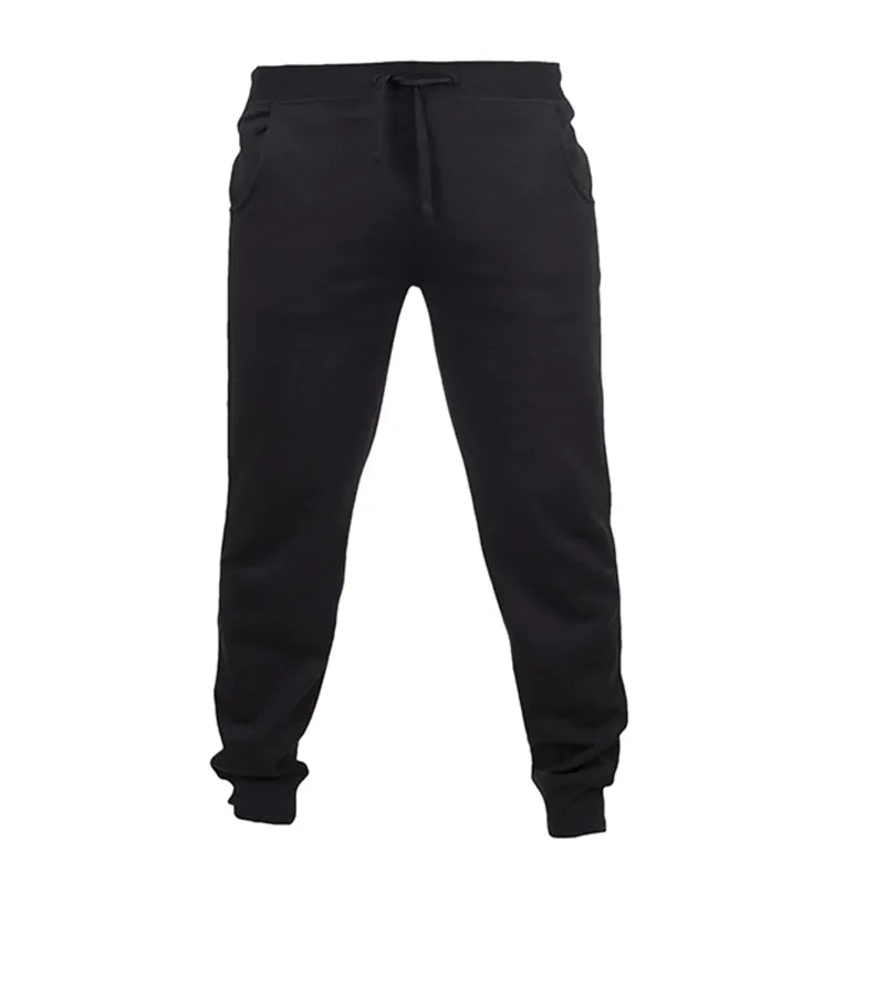 Slim cuffed jogger Black