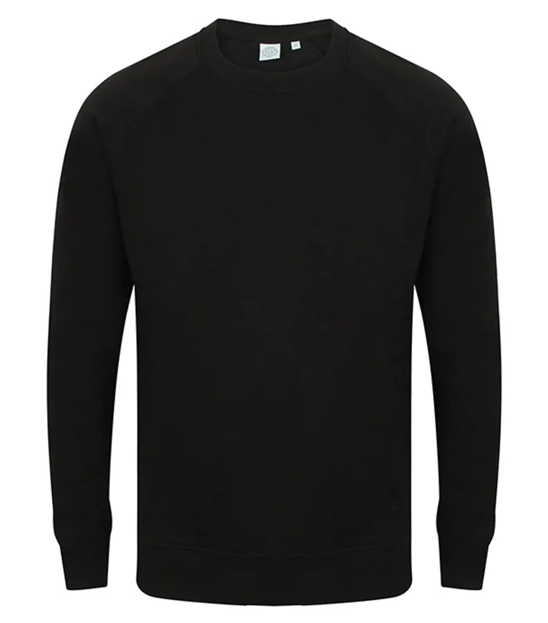 Unisex slim fit sweatshirt Black