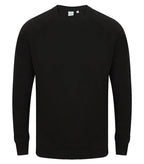 Unisex slim fit sweatshirt Black
