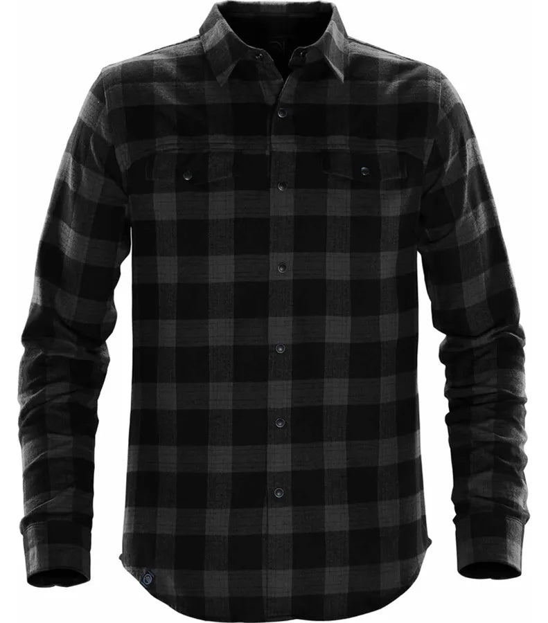 Logan Snap Front Shirt CarbonPlaid