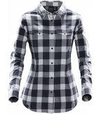Women´s Logan Snap Front Shirt TitaniumPlaid