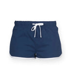 Women's retro shorts Navy/White