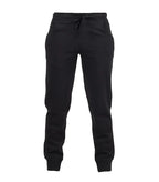 Women's slim cuffed jogger Black