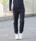Women's slim cuffed jogger Burgundy