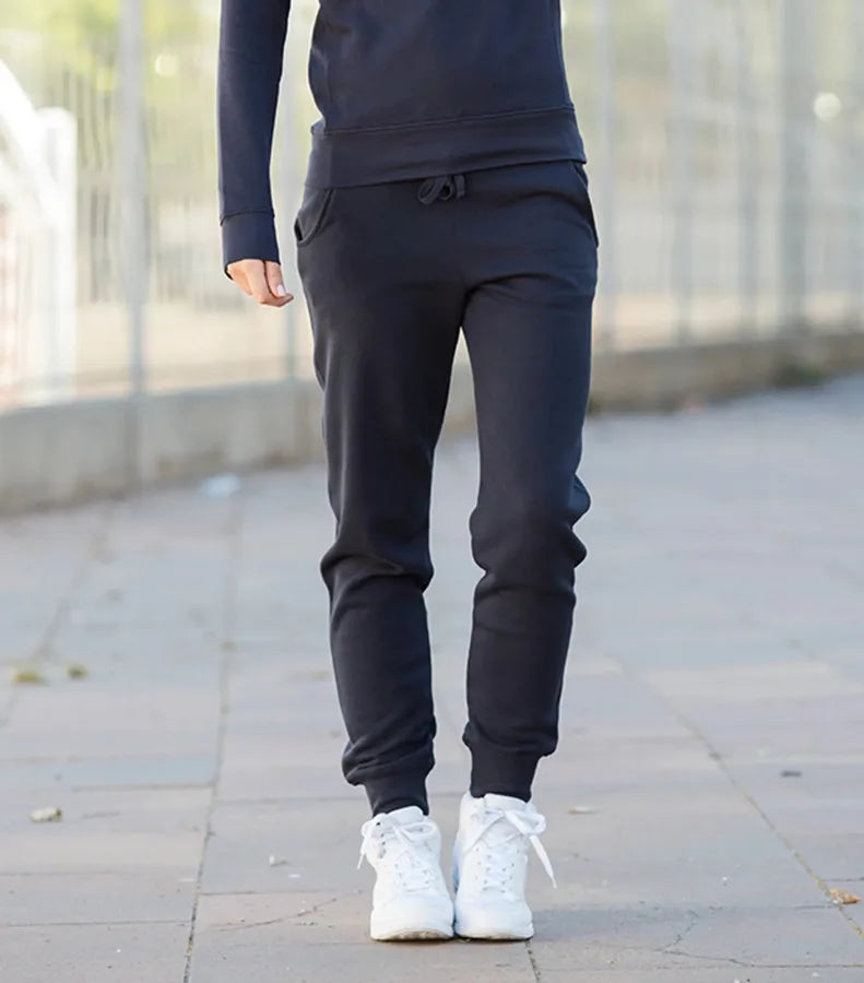 Women's slim cuffed jogger Burgundy