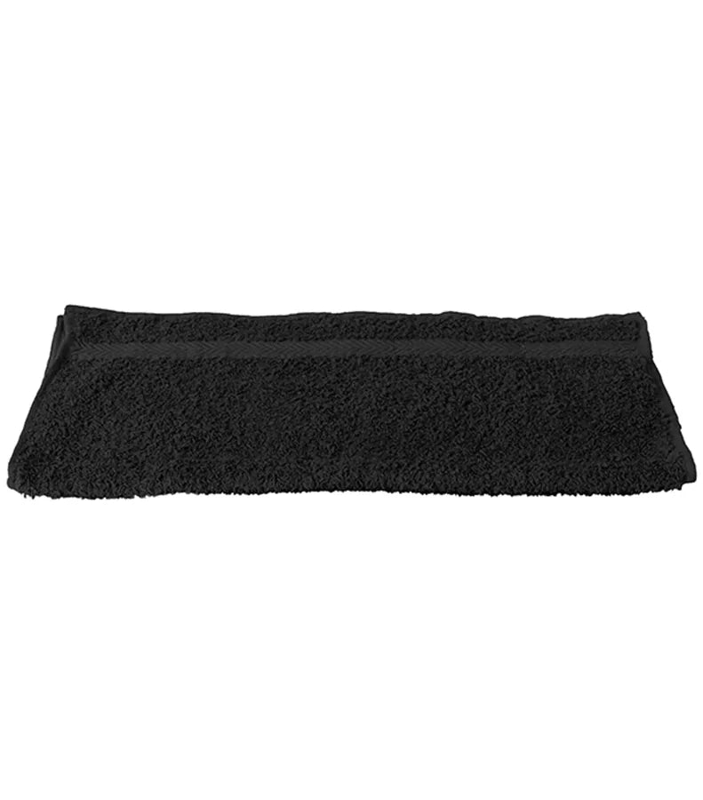 Luxury range gym towel Black
