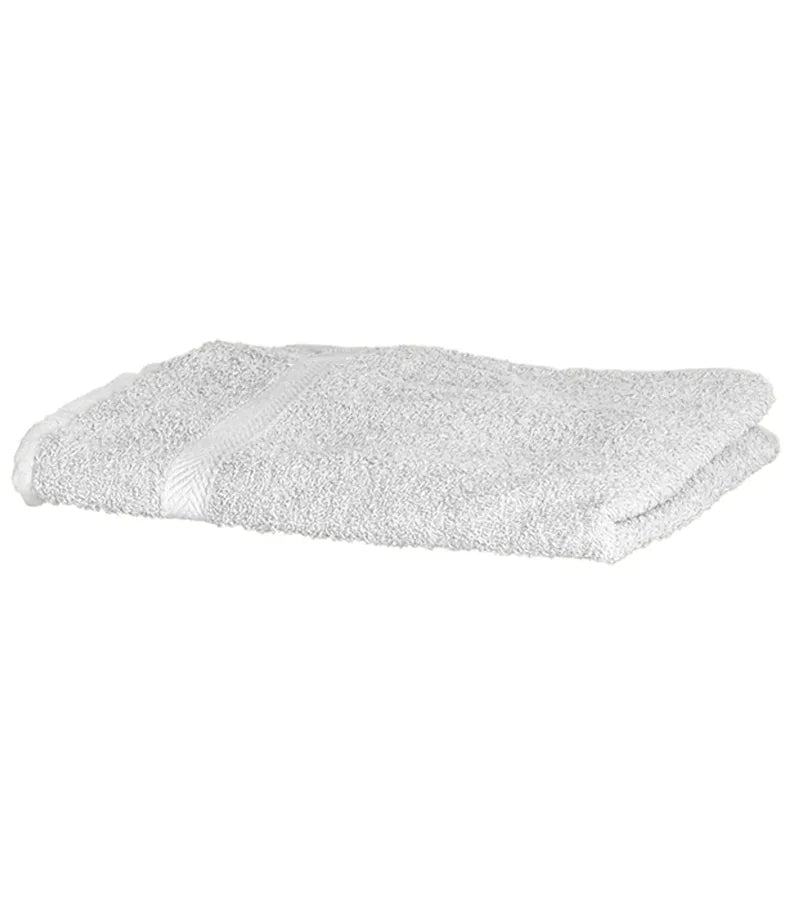 Luxury range bath towel White