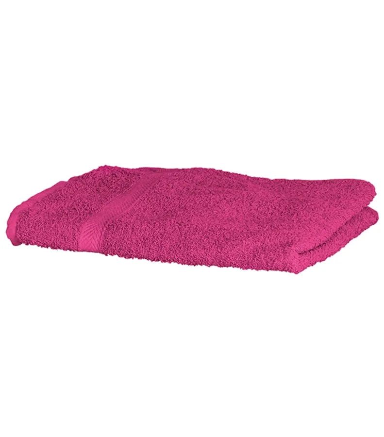 Luxury range bath towel Fuchsia