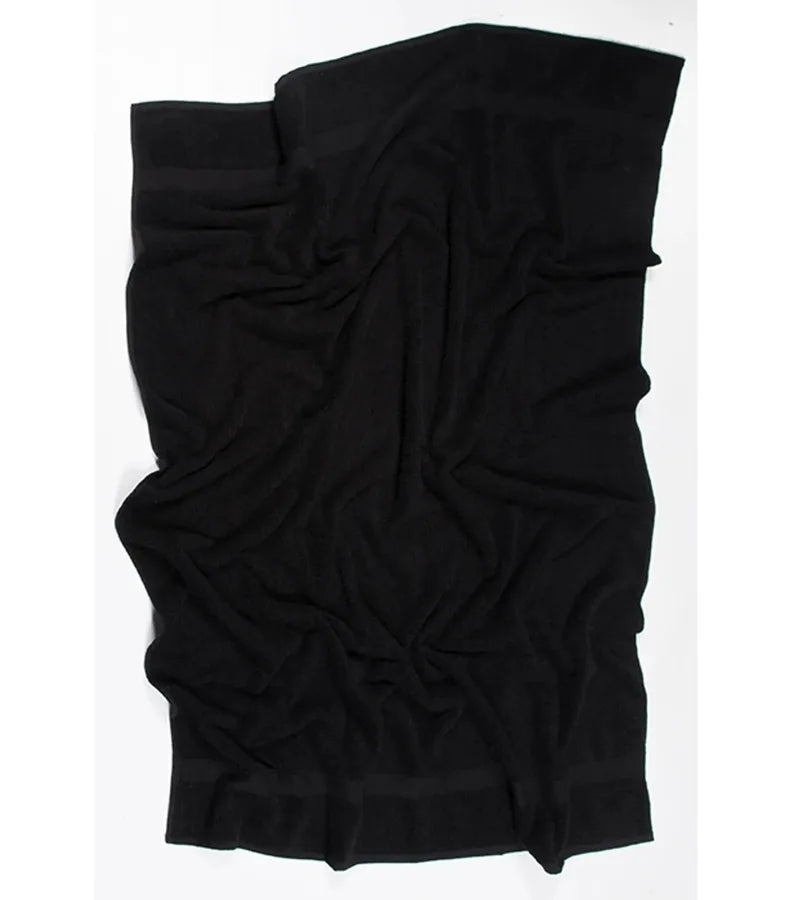 Luxury range bath sheet Black